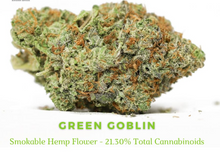 Load image into Gallery viewer, INFUSED DELTA GREEN GOBLIN HEMP FLOWER